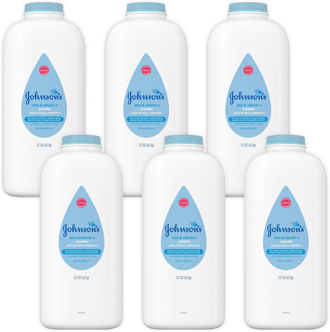 Johnson's Baby Naturally Derived Cornstarch Baby Powder, 1.5 oz