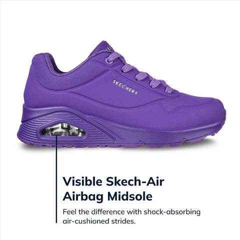 Skechers Women's Uno Night Shades Air-Cooled Sneakers
