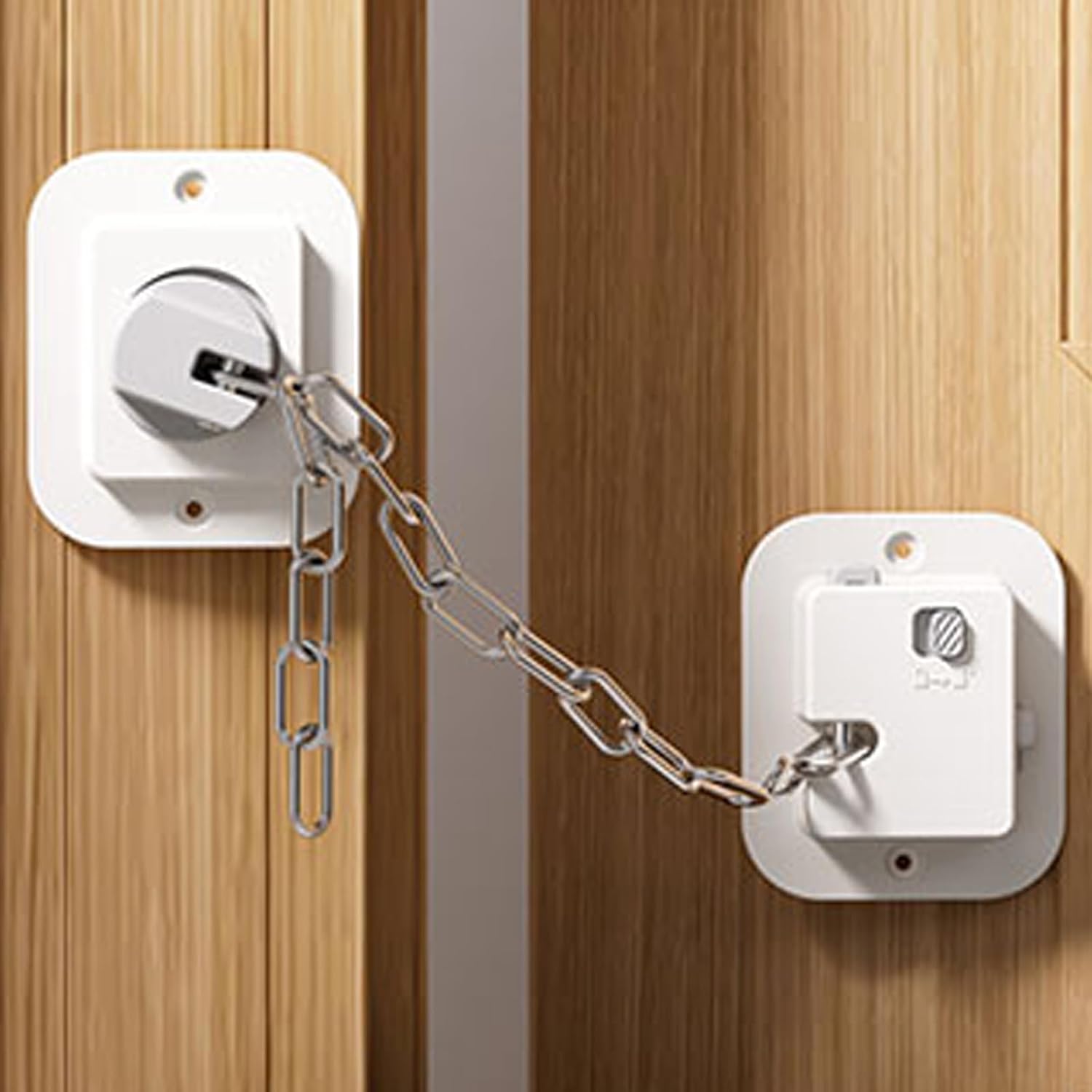 Child Proof Door Lock, Adjustable Latch, 4 Packs