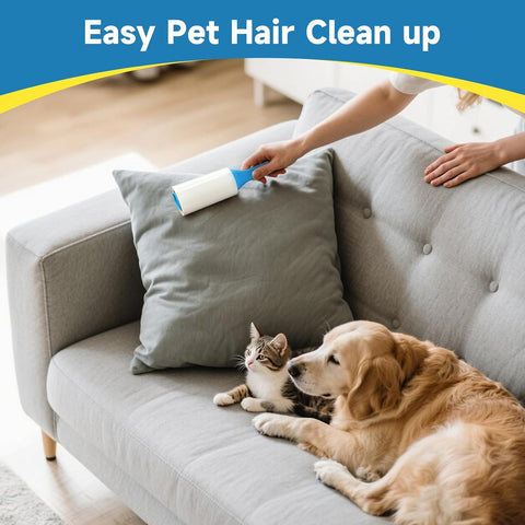 Swihauk 1200 Sheets Extra Sticky Lint Rollers for Pet Hair