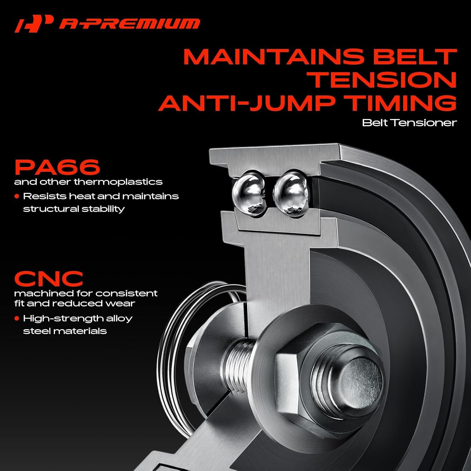 A-Premium Timing Belt Kit and Water Pump Compatible with 03-18 Honda, Acura
