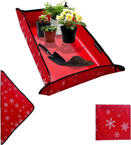 Repotting Mat for Indoor Plants 39.5"x31.5", Unique Gifts for Plant Lovers
