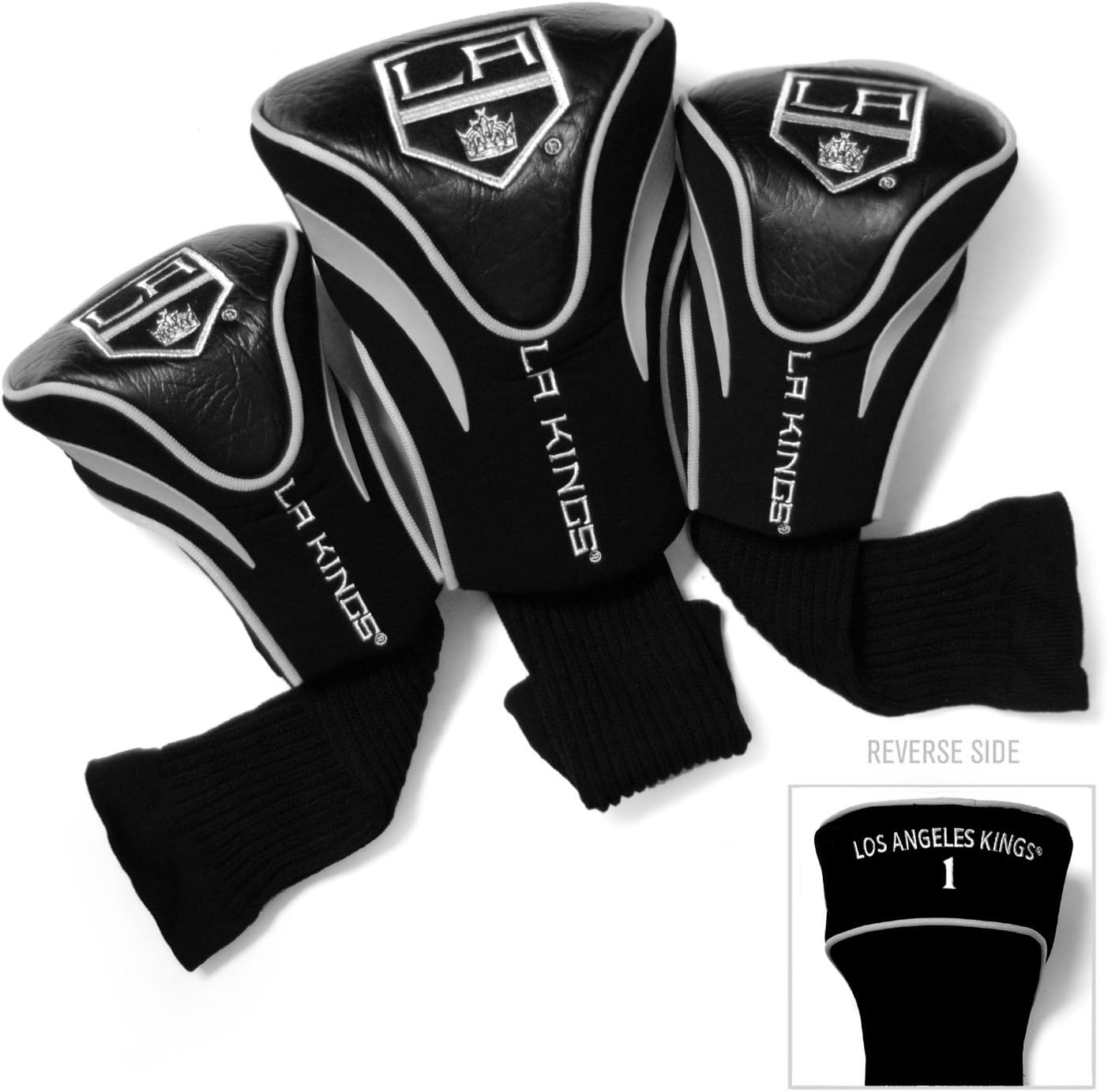 Team Golf NHL Numbered 1, 3, & X, Fits Oversized Drivers, Utility, Rescue & Fairway Clubs, Velour lined for Extra Club Protection