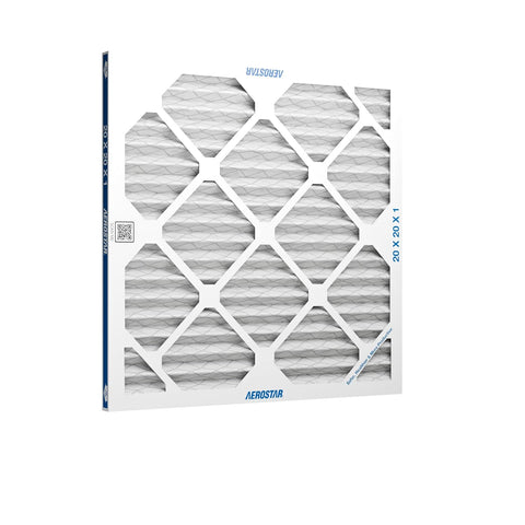 Aerostar Air Filter 20x20x1 MERV 8 AC Filter, HVAC, Furnace Filter, 6 Pack