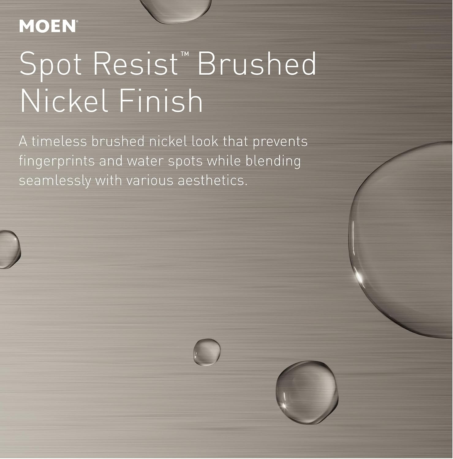 Moen 84021SRN Ronan 1-Handle Bathroom Faucet, Brushed Nickel