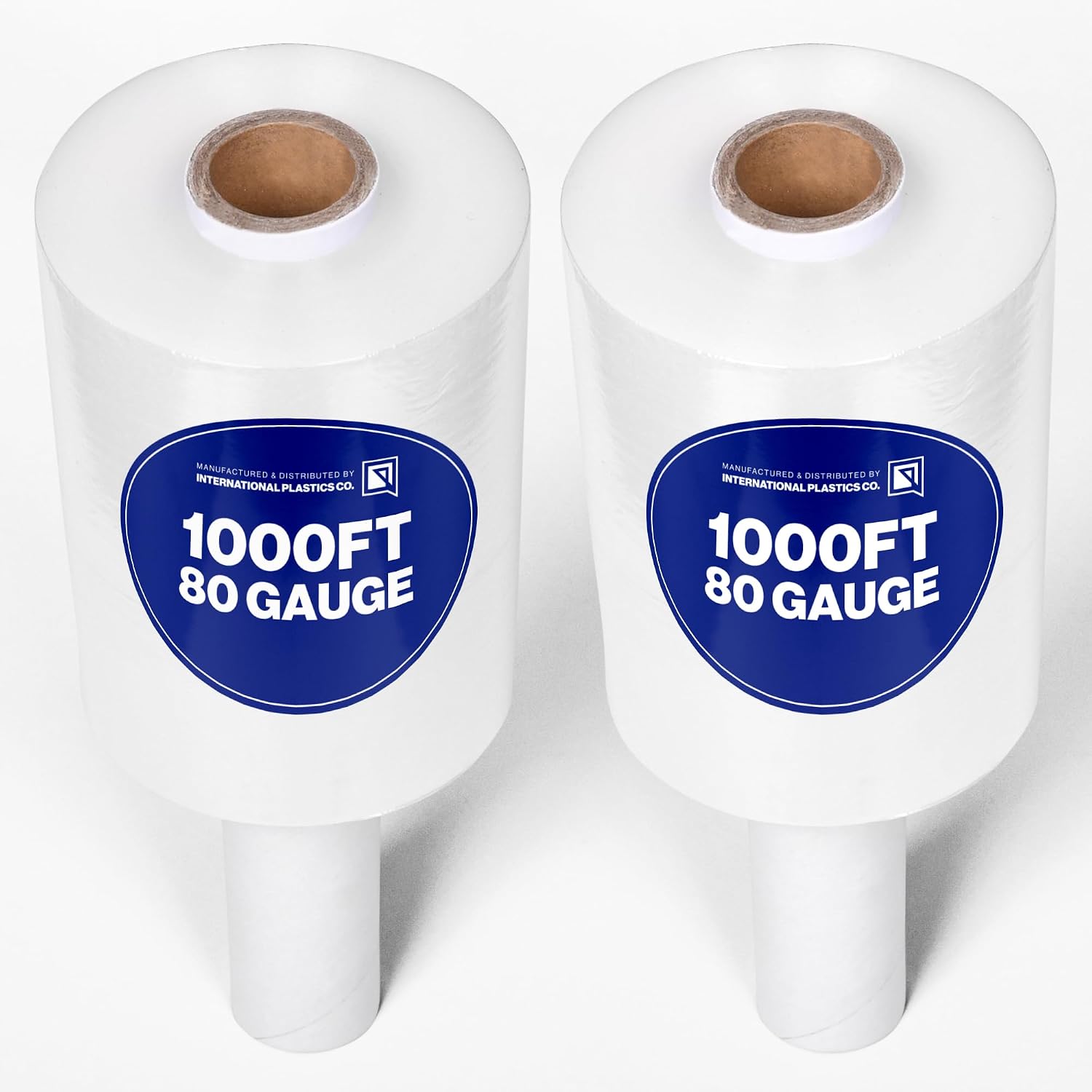 International Plastics Co. 5" Plastic Stretch Film Wrap with Handles