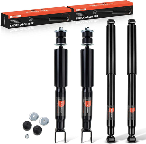 A-Premium Front and Rear Shock Absorbers, Set of 4