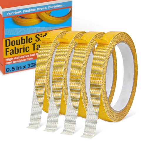 Double Sided Tape for Hemming Pants, Clothes, Jeans,Curtains, Fabric Tape