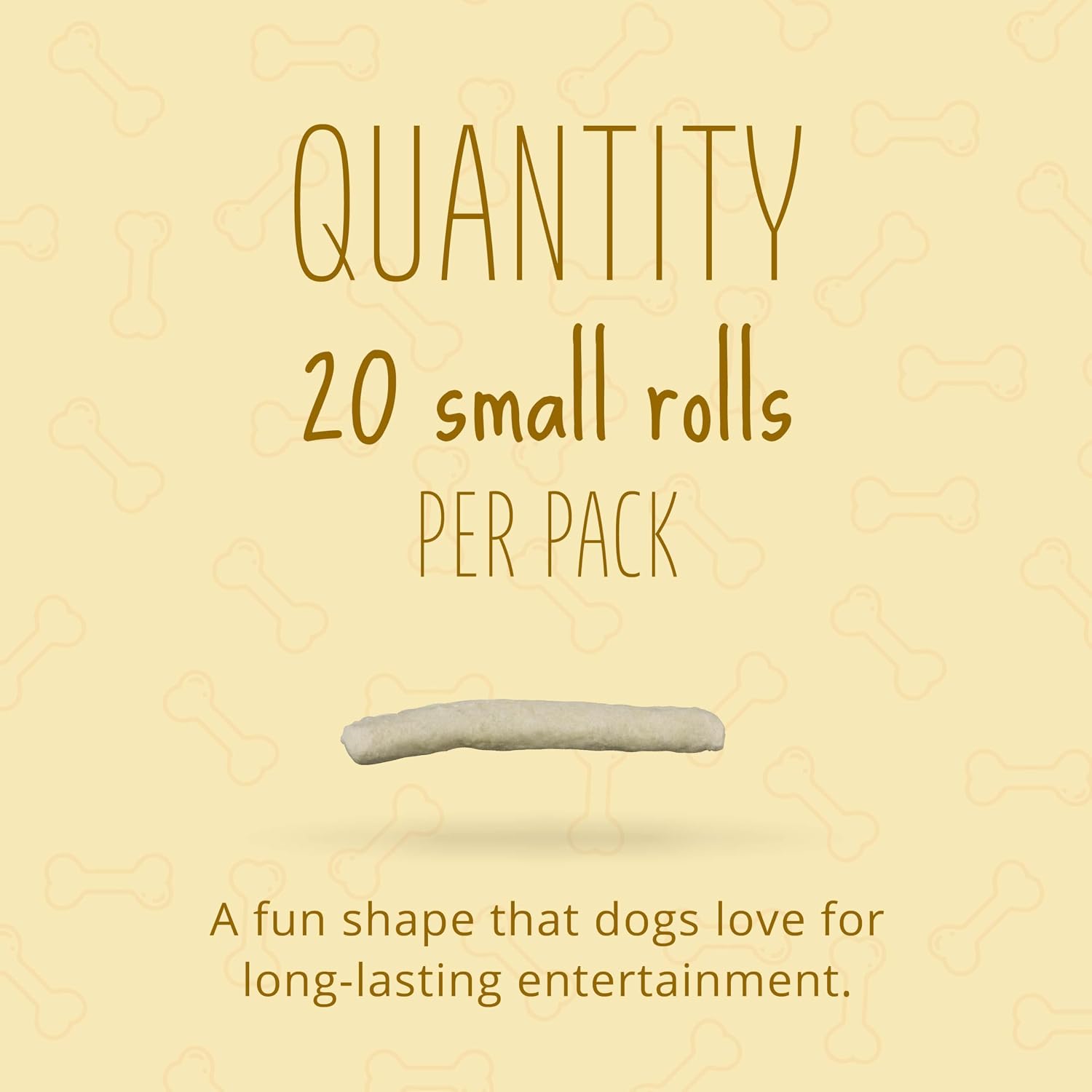 Better Belly Originals Small Roll Highly Digestible Dog Treats, 20 Count