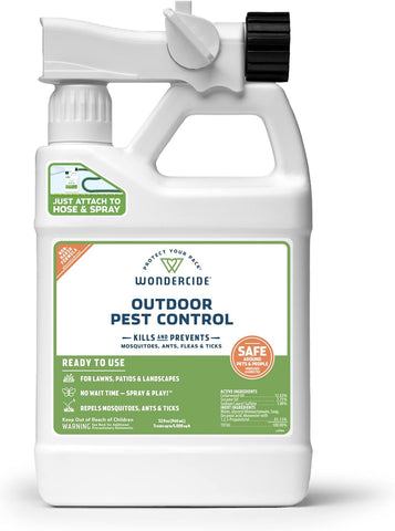 Wondercide - Outdoor Pest Control Spray with Natural Essential Oils - 32 oz