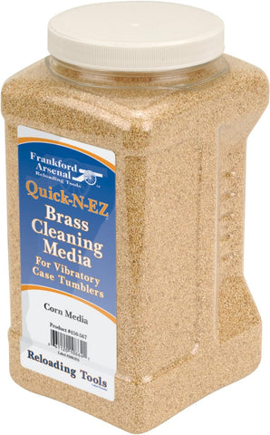 Frankford Arsenal Corn Cob Media Treated and Untreated 4.5LB- 15LB, for Ammo Reloading, Shooting Bag Filling, and Case Tumbling