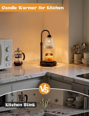 Candle Warmer Lamp with Timer Home Decor Birthday Gifts for Women