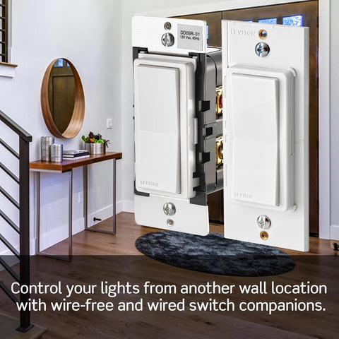 Leviton Decora Smart Switch, Wi-Fi, D315S-1RW, White