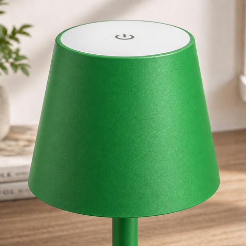 Yogaret Green Cordless Table Lamps, 6000mAh Rechargeable Battery, 2 Pack