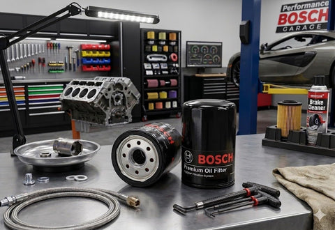 BOSCH 3300 Premium Engine Oil Filter With FILTECH Filtration Technology