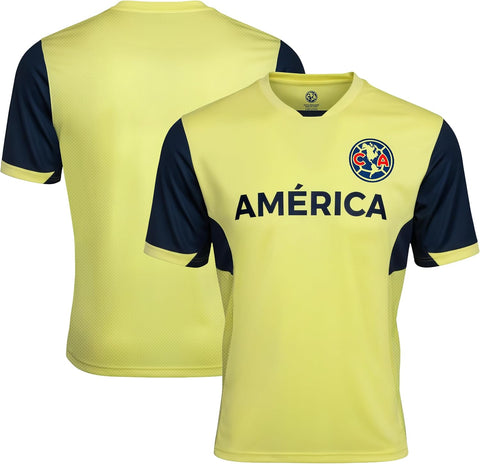 Icon Sports Officially Licensed Club America Game Day Jersey-Inspired Shirt - Unisex Adult
