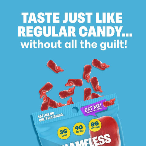Shameless Snacks Wunderlicious Whales Blueberry Gummy Candy & Fruit Snacks