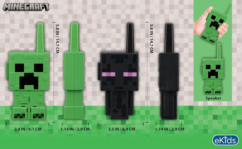 Minecraft Walkie Talkies for Kids, Indoor and Outdoor Toys