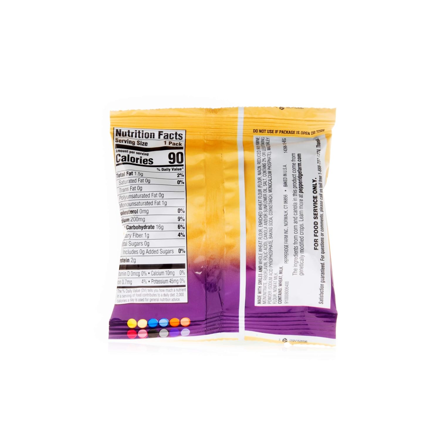 Pepperidge Farm Goldfish Whole Grain Snack Crackers, Pretzel, 0.75 Oz, Pack of 300