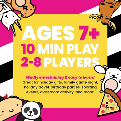 Taco Cat Goat Cheese Pizza Card Game by Taco Cat Games, Age 7+, 2-8 Players