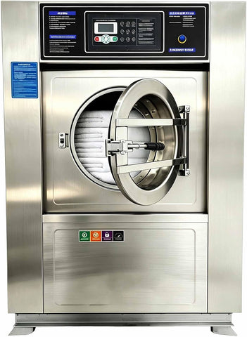 Commercial Front Load Cloth Washer Dryer Combo Machine 220V 60Hz