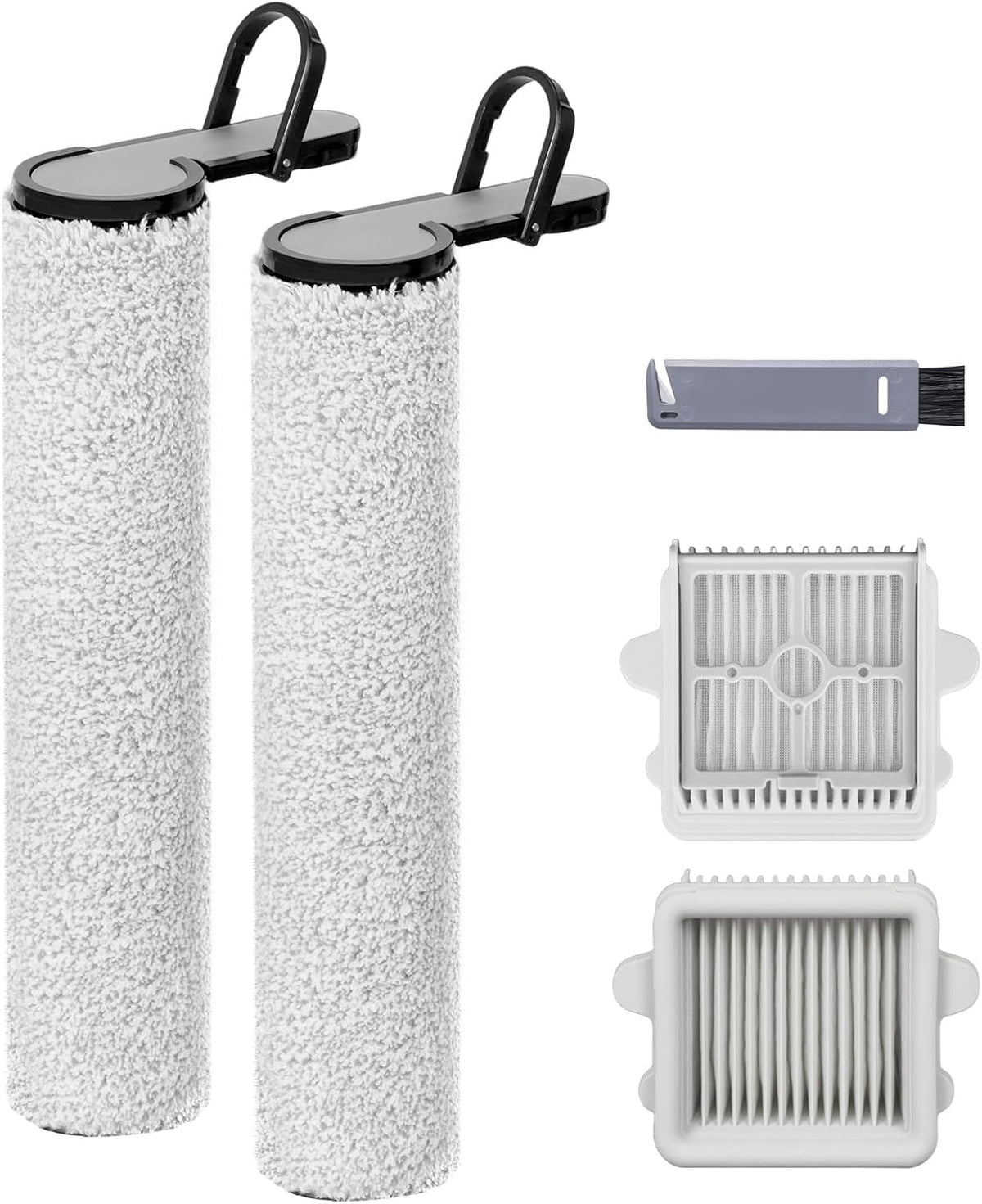 keluke Replacement Brush & Filters for Roborock F25