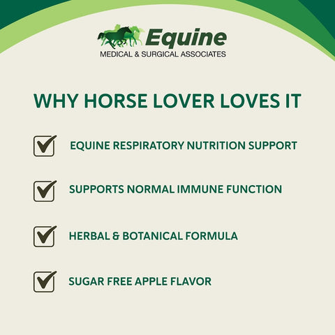 HEAVE HO Equine Respiratory & Immune Support Supplement, 30 Servings