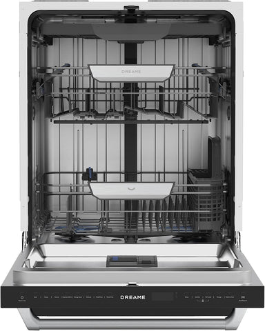 Dreame DZ601 Pro 24 inch Built-In Dishwasher, 44dB Ultra Quiet