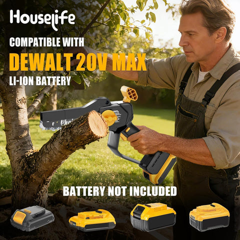 Mini Chainsaw Compatible with DeWalt 20V MAX Battery
