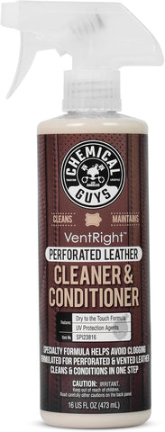 Chemical Guys, VentRight Leather Cleaner & Conditioner, Vented Seats, 16 oz