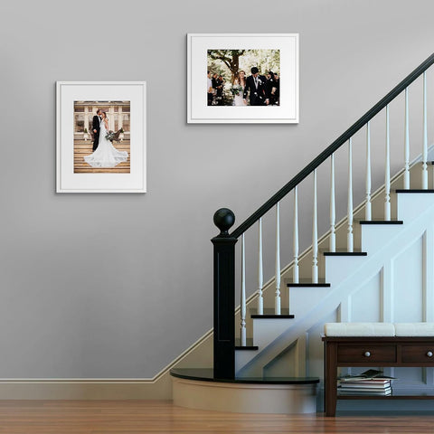 ENJOYBASICS 16x20 Picture Frame, Wall Gallery Frames Set of 2, White