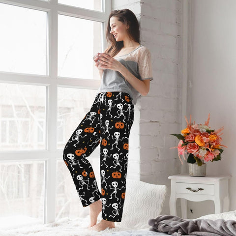 Halloween Pajama Pants Funny PJ Pant for Men Women Matching Couples Unisex