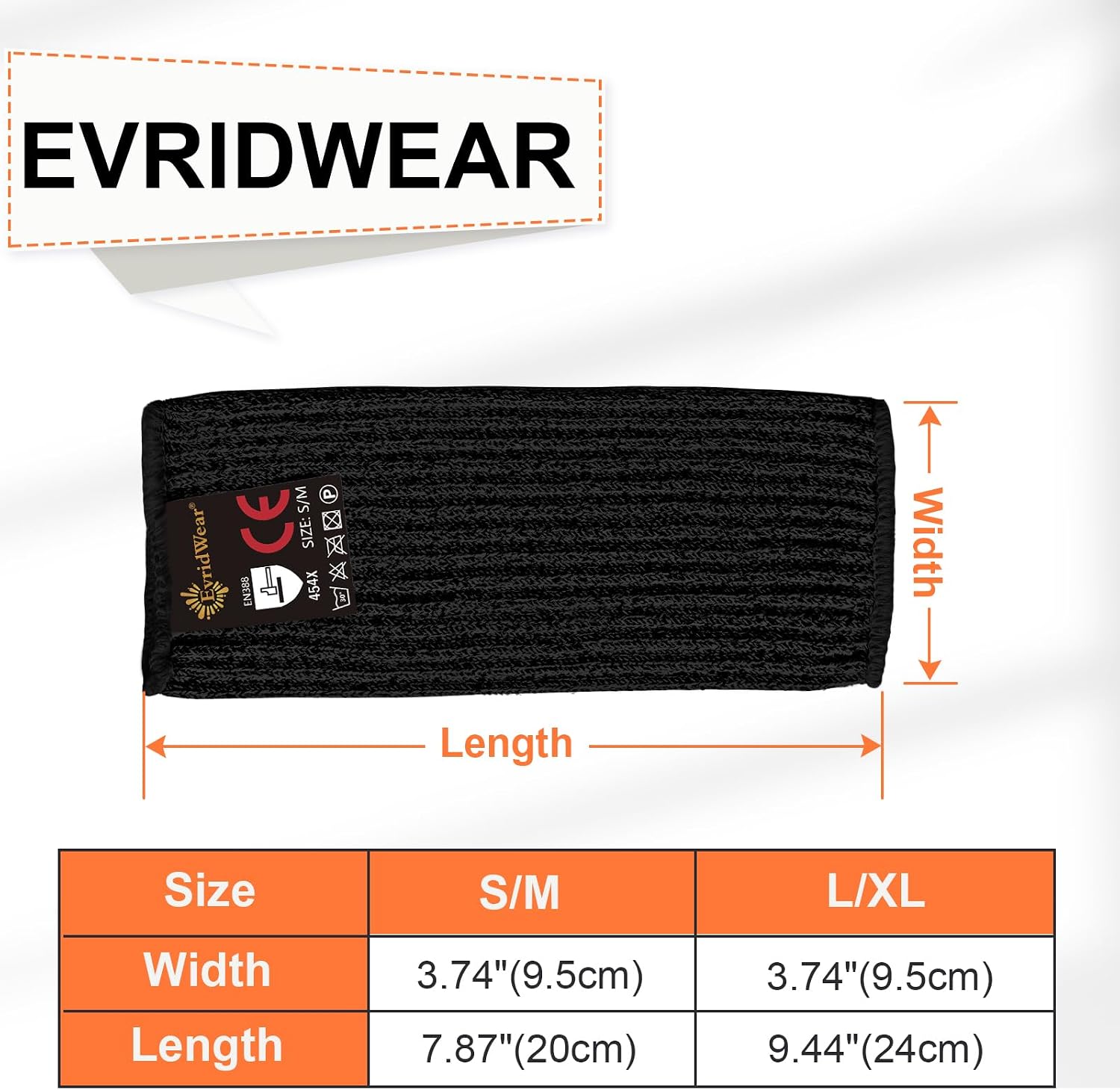 Evridwear Arm Protectors for Thin Skin and Bruising Cut Resistant Arm Sleeves Arm Guards Protective Sleeves for Men Women