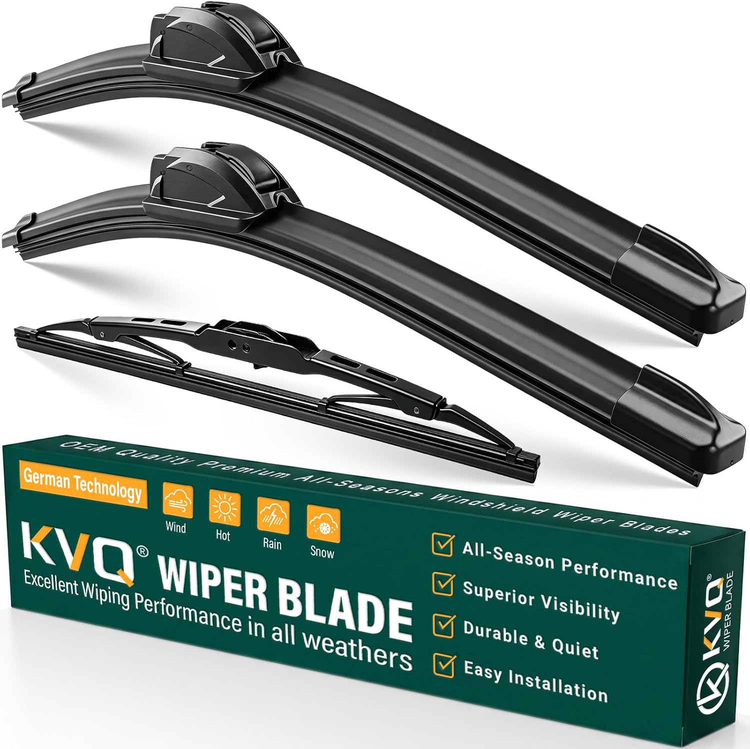 Windshield Wiper Blades Replacement for Dodge Grand Caravan 2008-2019 2020
