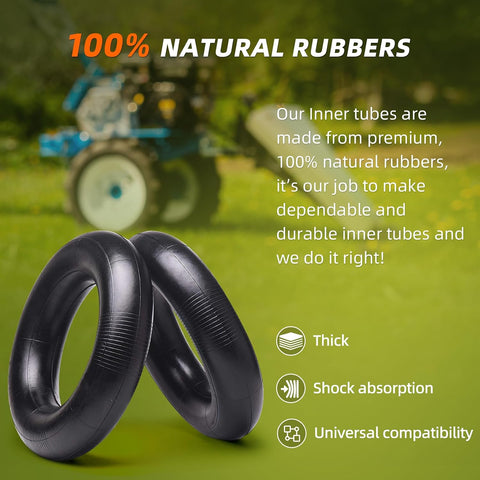 AR-PRO 4.80/4.00-8 Inner Tube, TR-13 Valve Stem, 2-Pack