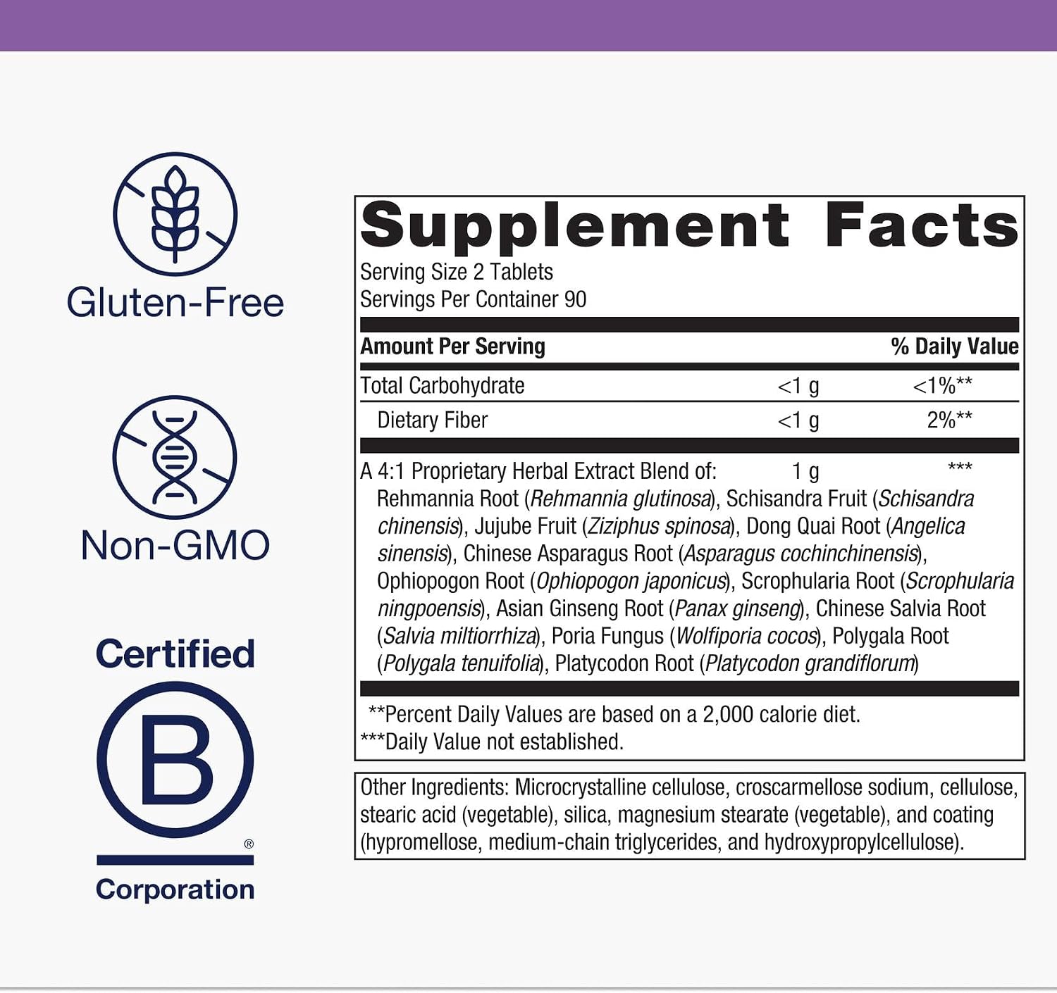 Metagenics Serenagen, Herbal Stress Support, 180 Tablets