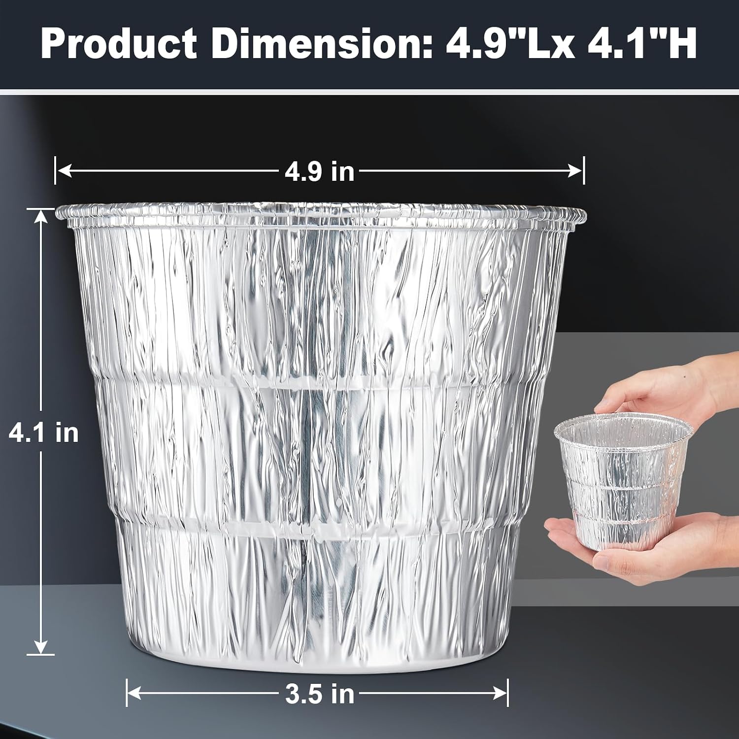 30 Pack BAC407 Grease Bucket Liner for Traeger Grills,Drip Liner Drip Pan for HDW152 Grease Bucket Traeger Pro Series 575/780, 20/22/34, Ironwood 650/885 Grills