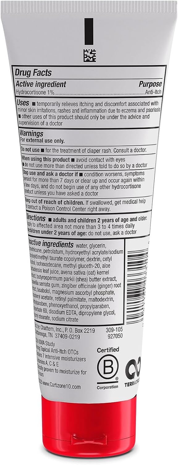 Cortizone-10 Max Strength Healing Itch Relief Eczema Lotion, 3.5 oz., 4-Pk