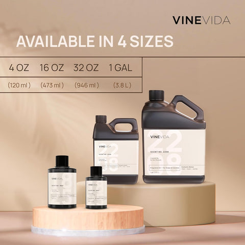 VINEVIDA Santal Diffusers Oil - Santal Essential Oils for Diffuser - Diffuser Oil Refill [32 oz]