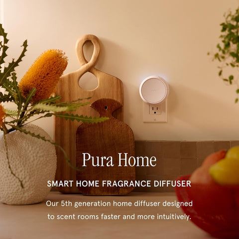 Pura Home Diffuser Refill, 2 Pack, White Tea No. 1