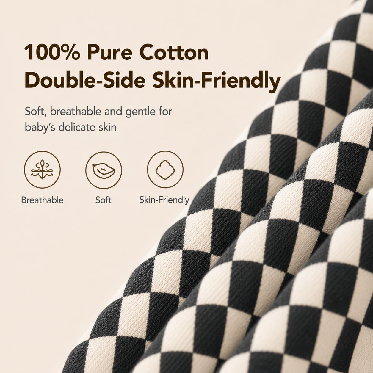 Baby Carrier Newborn to Toddler,Cotton Infant Carrier,7-40lbs Baby Carrier