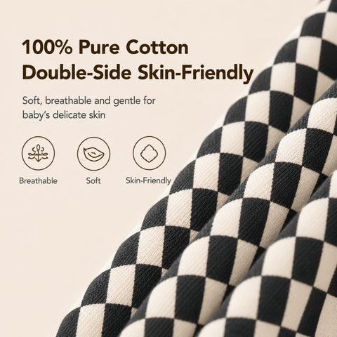 Baby Carrier Newborn to Toddler,Cotton Infant Carrier,7-40lbs Baby Carrier