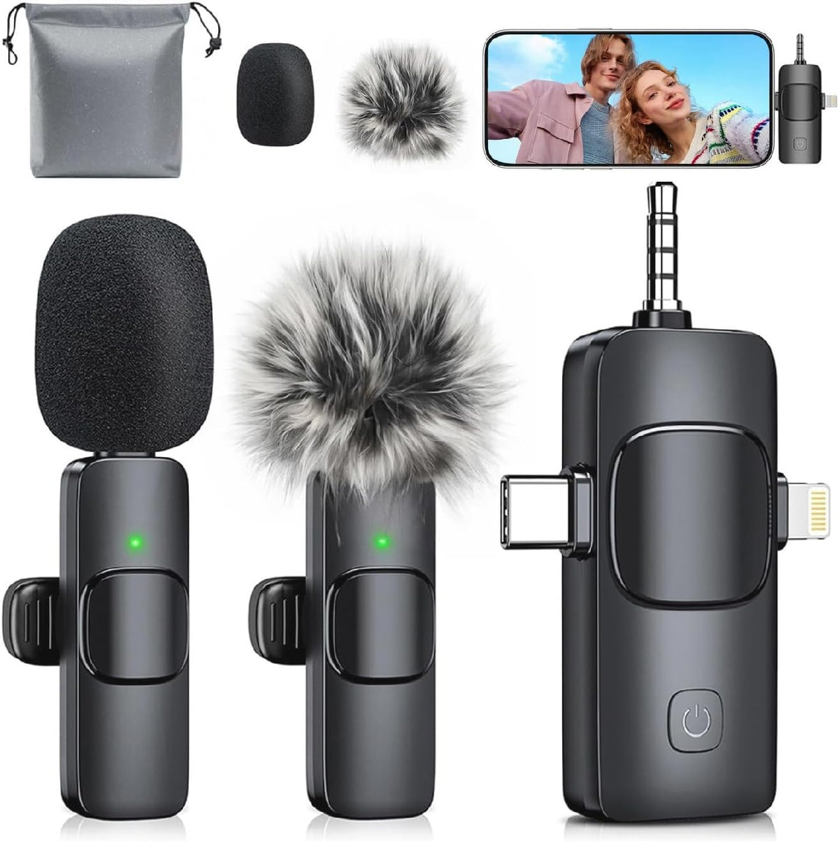 MENERESAS Mini Microphone, Compact and Portable