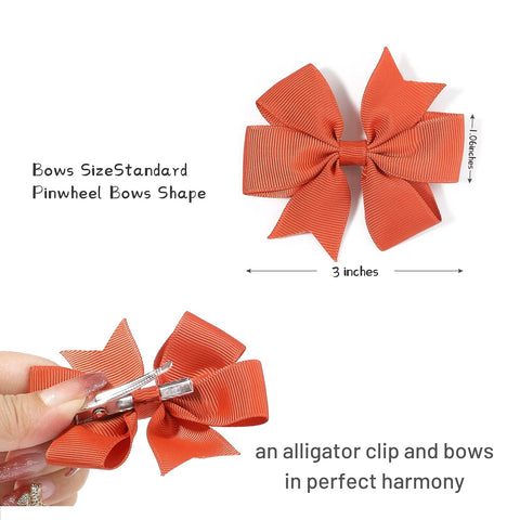 Choicbaby 100PCS 3 Inch Hair Bows for Girls Toddler Hair Accessories
