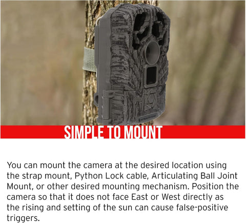 Stealth Cam Browtine 16MP Durable Trail Camera Bundle