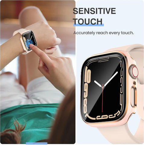 Tensea 3PCS for Apple Watch Screen Protector Case 40mm SE 3/SE 2/SE/6/5/4