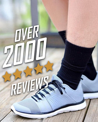 TCK Work & Athletic Crew Socks for Men & Women - Cushioned, Moisture Wicking Boot Socks, Supportive Arch