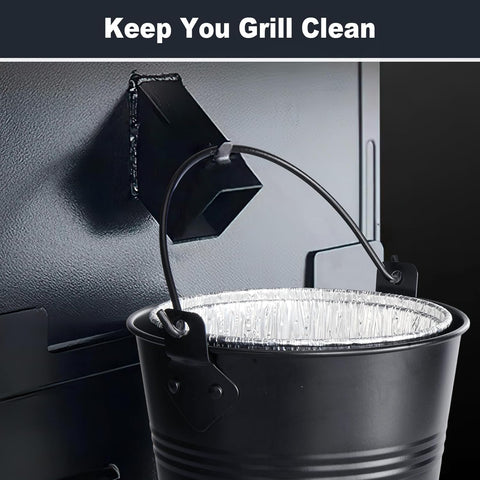 30 Pack BAC407 Grease Bucket Liner for Traeger Grills,Drip Liner Drip Pan for HDW152 Grease Bucket Traeger Pro Series 575/780, 20/22/34, Ironwood 650/885 Grills