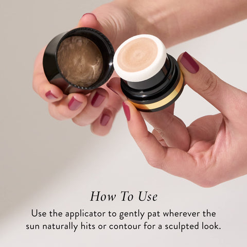 LAURA GELLER NEW YORK Award-Winning Baked Balance-n-Brighten To Go Travel Size Color Correcting Powder Foundation - Tan - Buildable Light to Medium Coverage - Demi-Matte Natural