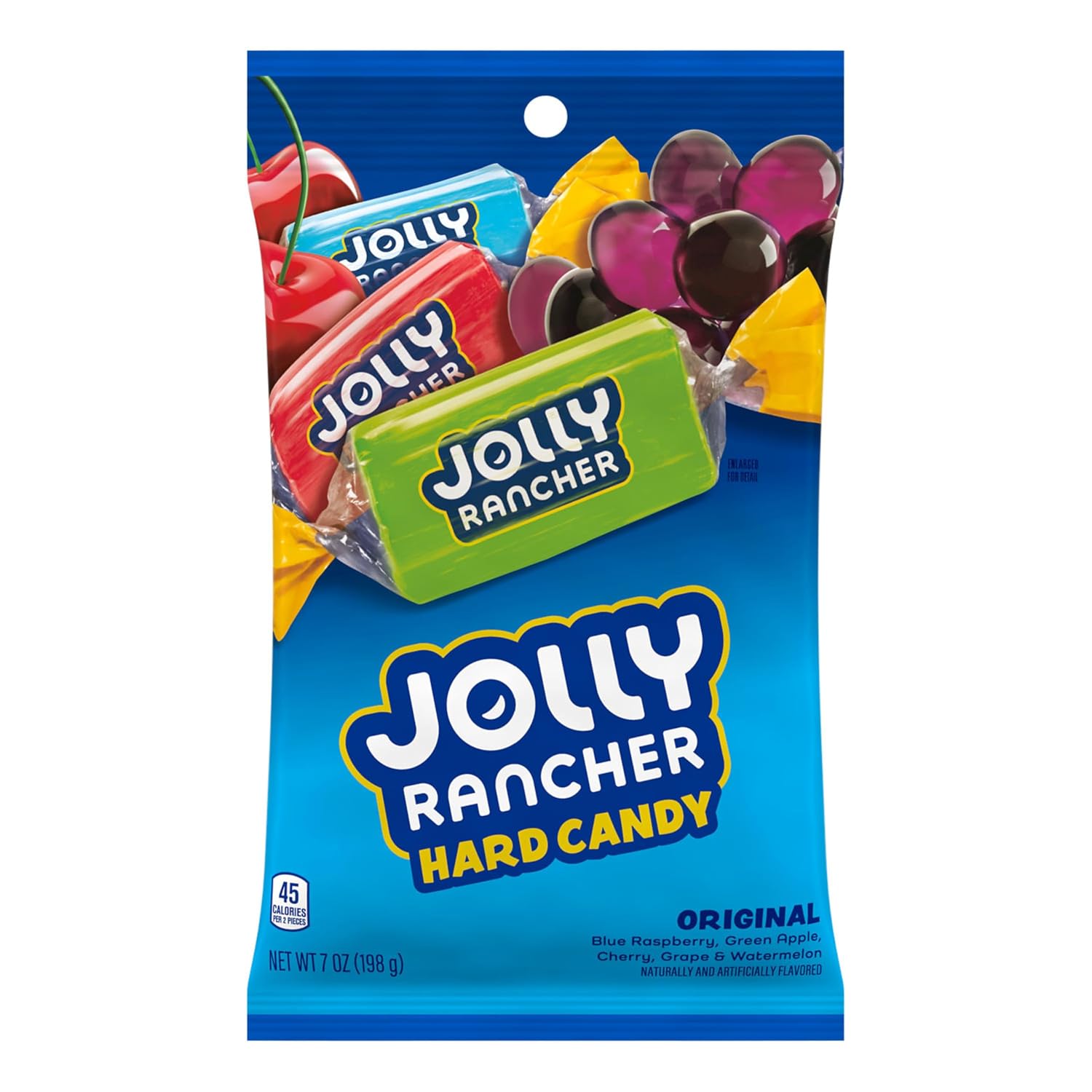 Jolly Rancher, Original Fruit Flavored Hard Candy Bag, 7 Ounce